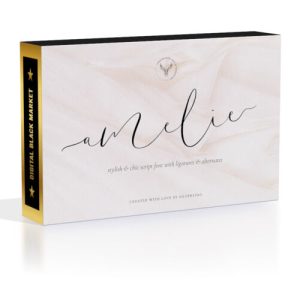 ID0613 - Amelie - Chic & Elegant Script Font