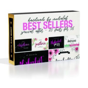 ID0614 - best Sellers Font Bundle