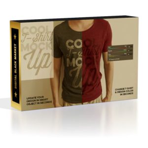 Retrovintage Style Tshirt Mockups