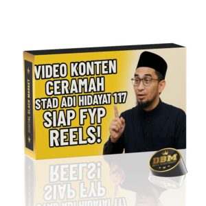 ID217002 - Video Konten Ceramah Ustad Adi Hidayat 117 Siap Fyp Reels !