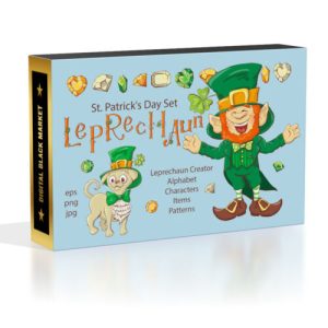 Leprechaun St. Patricks Day Set