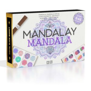 Mandalay Mandala [646 Elements]
