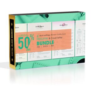 Resume CV Flower Bundle - MS Word