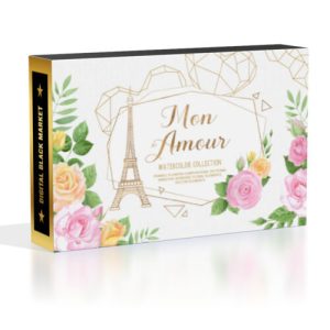 Mon Amour Watercolor Collection