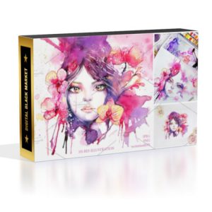 Orchid Fluide Watercolor Collection