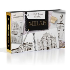 Set Of Milan Sketches