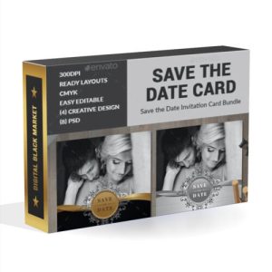 Wedding Invitation Card Bundle - Photoshop