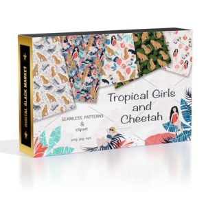 Tropical Girls And Cheetah