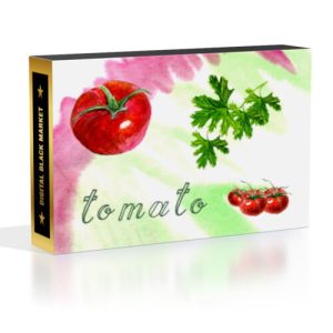 Watercolor Illustrations Vegetables