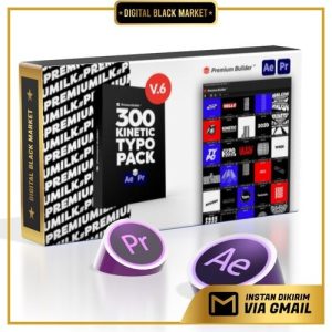 Premium Builder - Kinetic Typography Pack V2 - Premiere Pro (Extension)