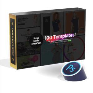 ID718 - Aibe 100 Social Media Banners | Koleksi Banner Premium untuk Konten Media Sosial yang Menarik & Profesional