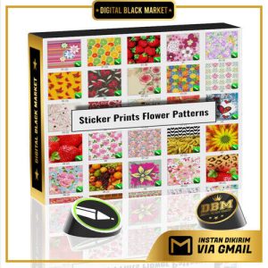 ID084 - 44 Retro Groovy Flower Procreate 8856780