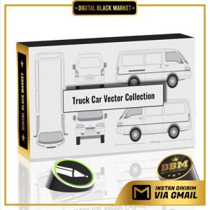 ID99223 - 8 Truck Car Vector Collection CDR Files